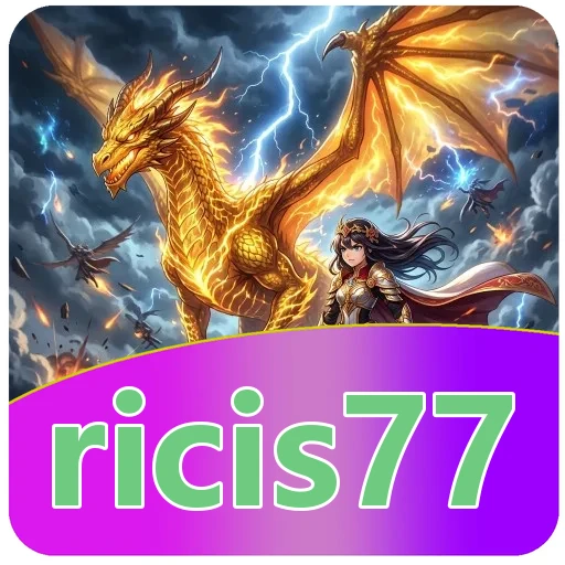 Pratinjau antarmuka aplikasi ricis77 setelah terpasang lewat saluran resmi