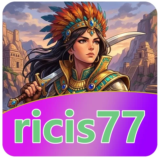 Pratinjau antarmuka aplikasi ricis77 setelah terpasang (build v4.2.1)